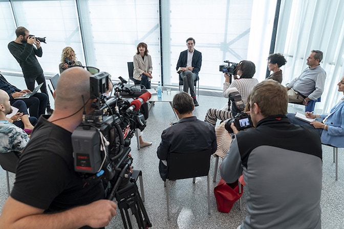 02_Museion_Press Meeting_Bart van der Heide_Foto Cerrato