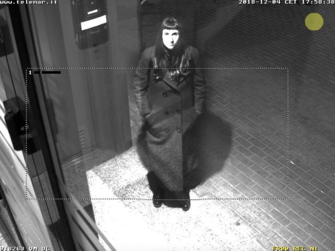4. Irene Fenara, Self Portrait from Surveillance Camera, 2018, digital print on Hahnemühle paper, 16x21 cm, courtesy the artist and UNA Galleria