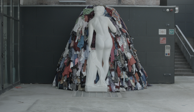 la Venere degli Stracci di Michelangelo Pistoletto 