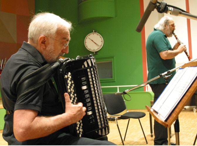 Ginaluigi Trovesi- Gianni Coscia (foto diRoberto Masotti) ECM 2005