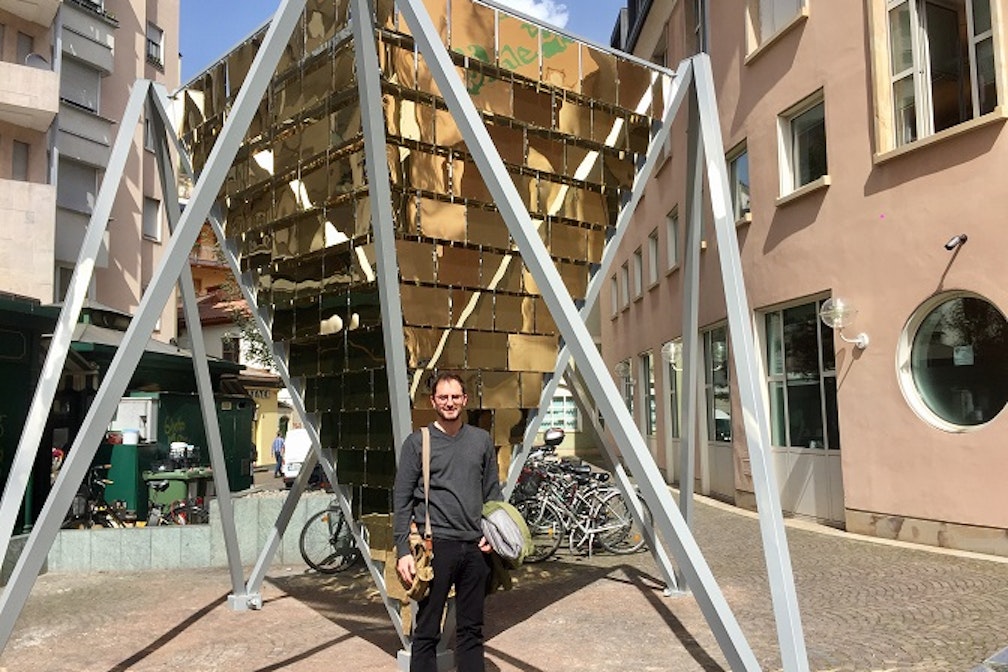 Manfred Eccli: temporäre Architektur, die im Gedächtnis bleibt