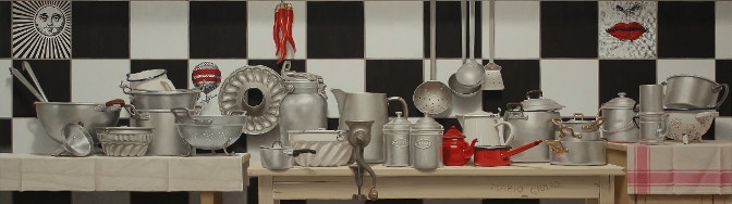 2 - CASA MELE - 2016, olio su tavola 70 x 250 cm. IMG_5075