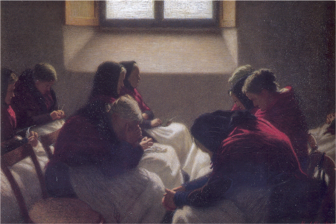 Angelo Morbelli, La sedia vuota