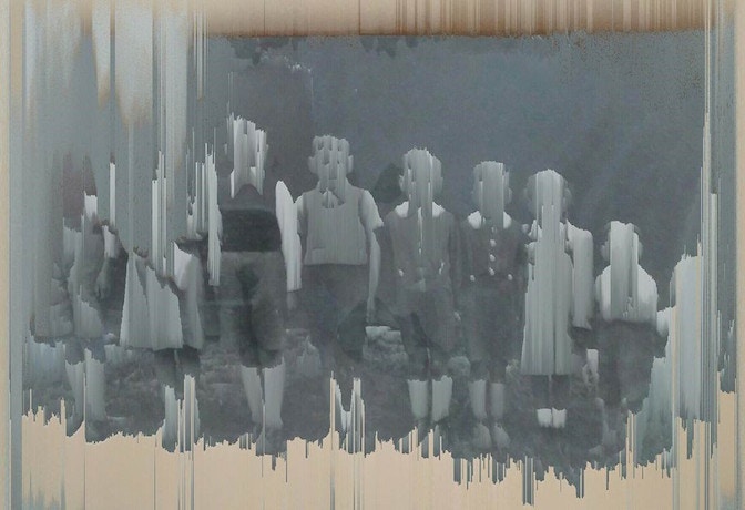 Displaced Positions Postkarte Simon Perathoner