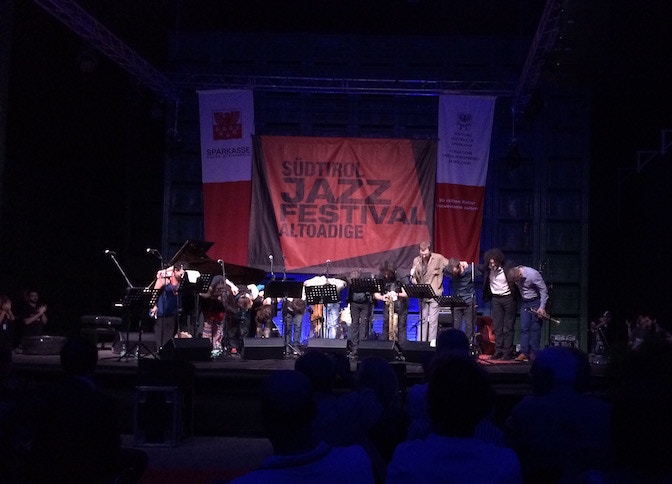 Suedtirol Jazzfestival Alto Adige 2016 Kinzelbinders Melting Orchestra Opening