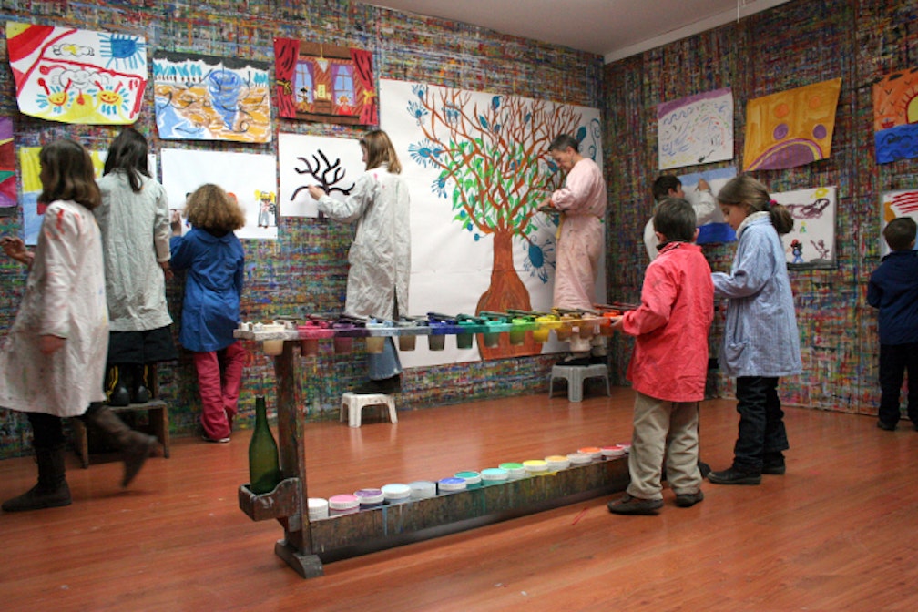 Arno Stern: liberi in punta di pennello