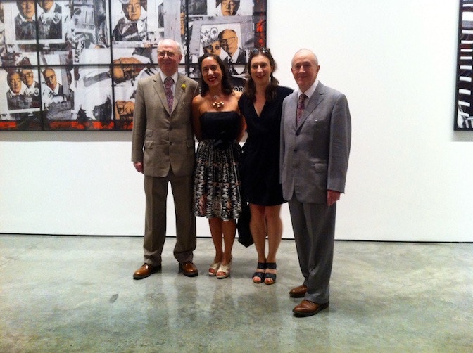 Sissa Micheli, Gilbert & George at White Cube, Bermondsey, 17 July 2014