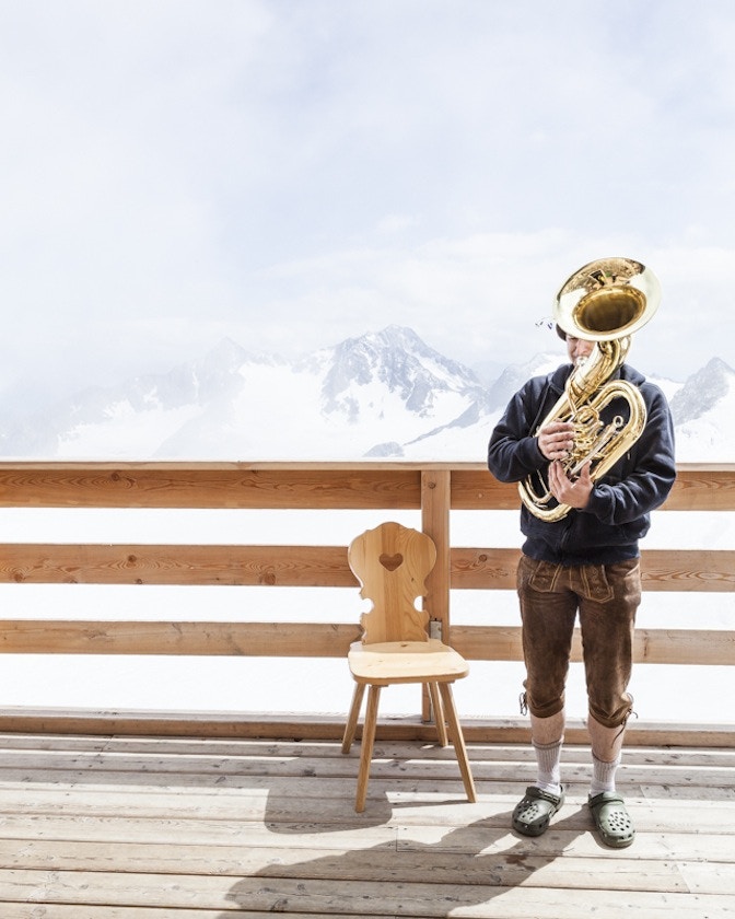 Ohne Titel, aus der Serie "Im weissen Rauschen" (2013) © Franziska Gilli