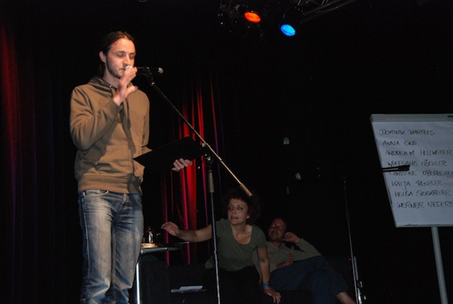 Morgenstern Poetry Slam 2014 - Wolfgang Nöckler - Bruneck