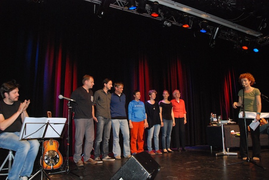 Morgenstern Poetry Slam 2014 - SlammerInnen + MC - Bruneck