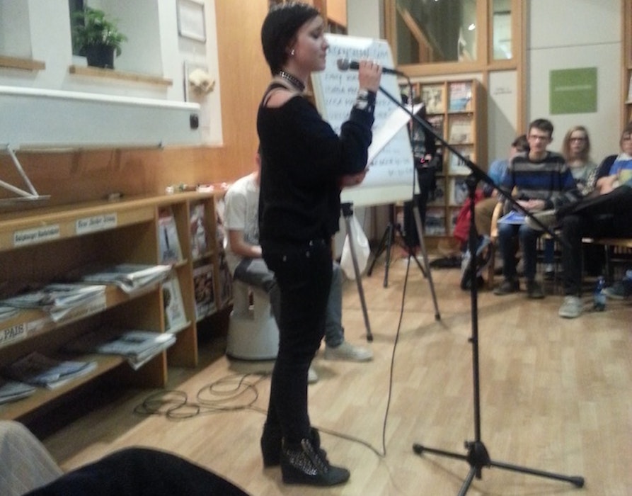 Morgenstern Poetry Slam 2014 - Siria Mosconi - Meran