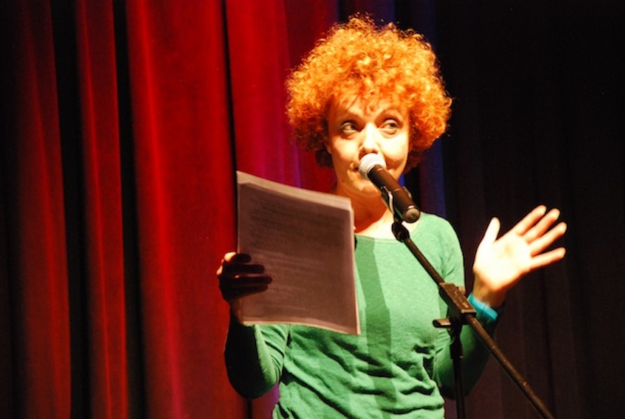 Morgenstern Poetry Slam 2014 - MC Lene Morgenstern - Bruneck