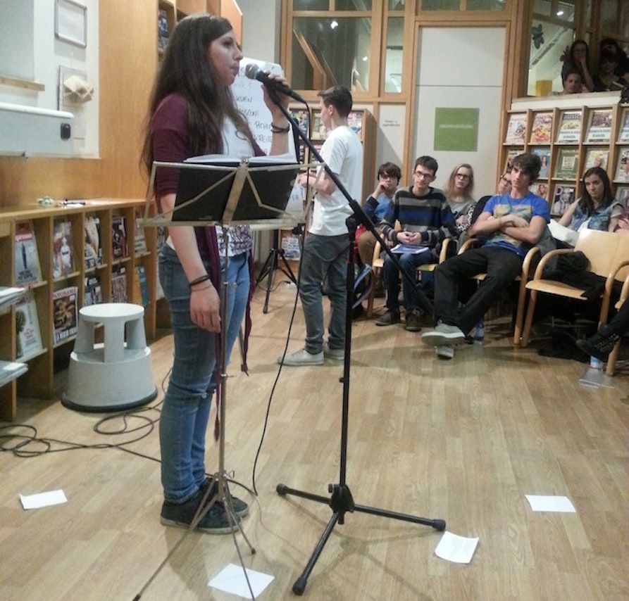 Morgenstern Poetry Slam 2014 - Emily Kuen - Meran