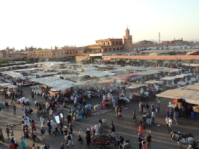 Marokko Marrakesch - Petra Goetsch - Djemaa el-Fna