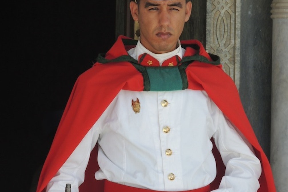 Marokko Rabat Wache - Petra Goetsch