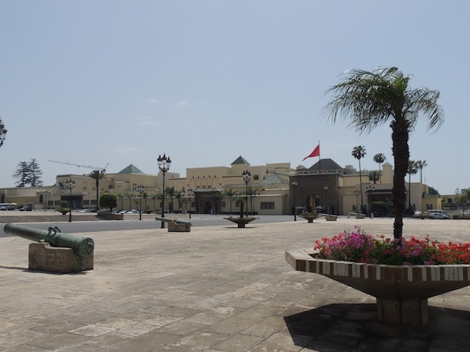 Marokko Rabat Koenigspalast - Petra Goetsch