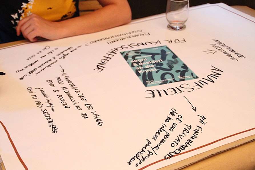 Ideensalon 2: sogni e desideri an die Kunst mit blufink (c) Barbara Elias da Rocha