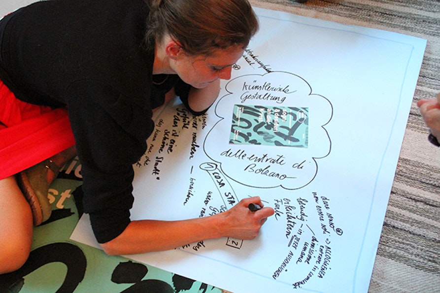 Ideensalon 2: sogni e desideri an die Kunst mit blufink (c) Barbara Elias da Rocha