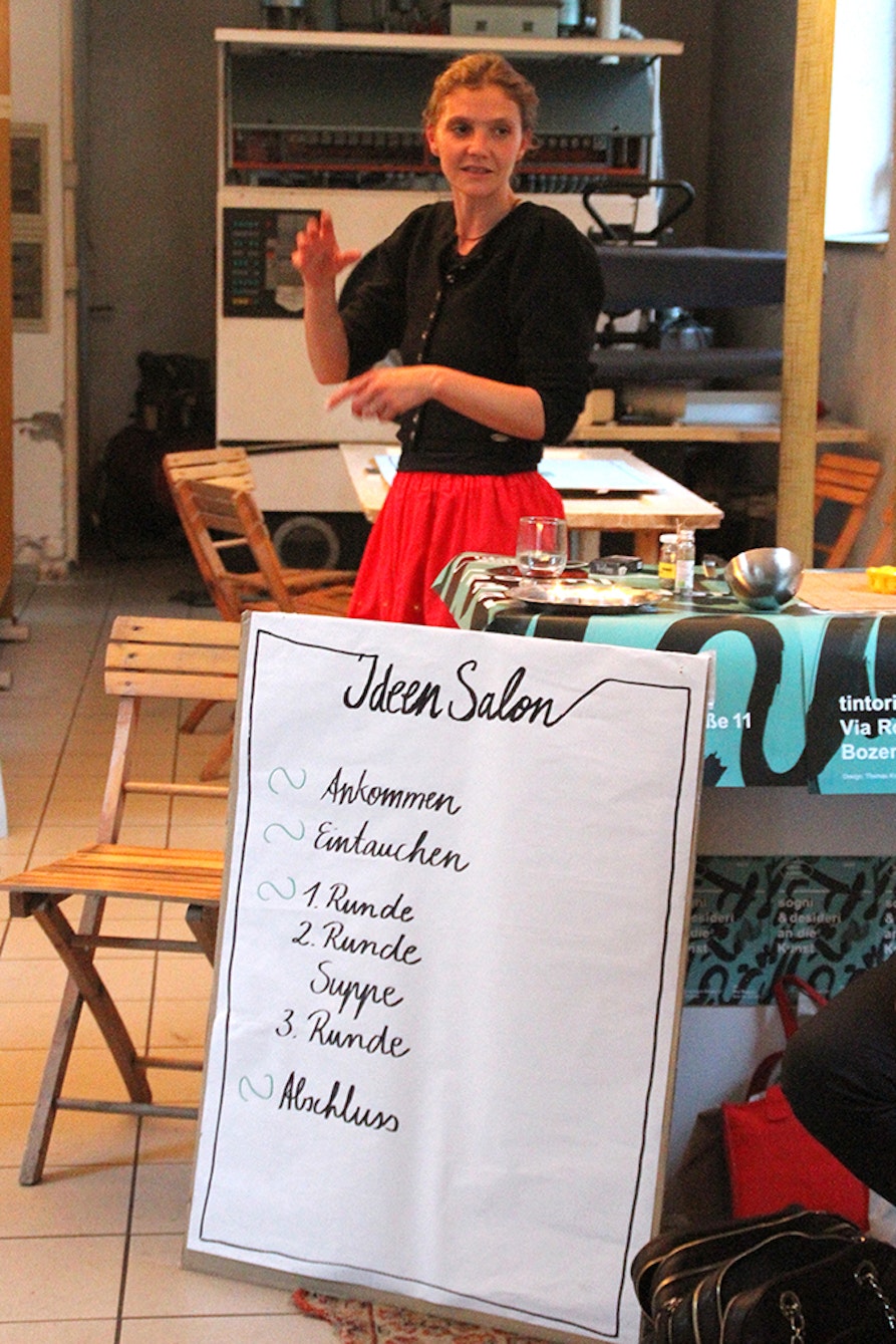 Ideensalon 2: sogni e desideri an die Kunst mit blufink (c) Barbara Elias da Rocha
