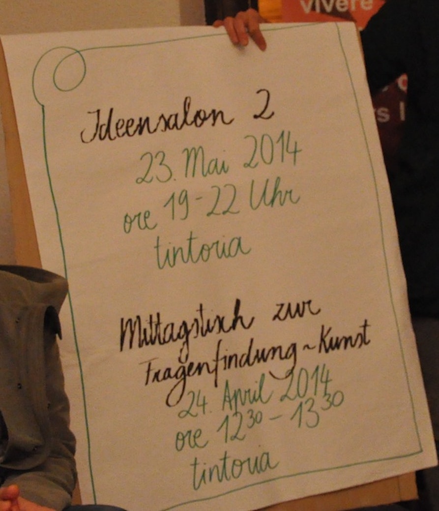 Ideensalon Nr. 1/6 @ tintoria with blufink (c) franzmagazine