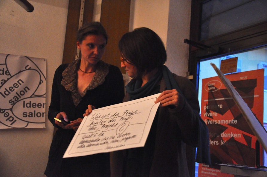 Ideensalon Nr. 1/6 @ tintoria with blufink (c) franzmagazine