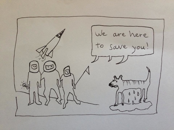 Nasse Hunde für franzmagazine