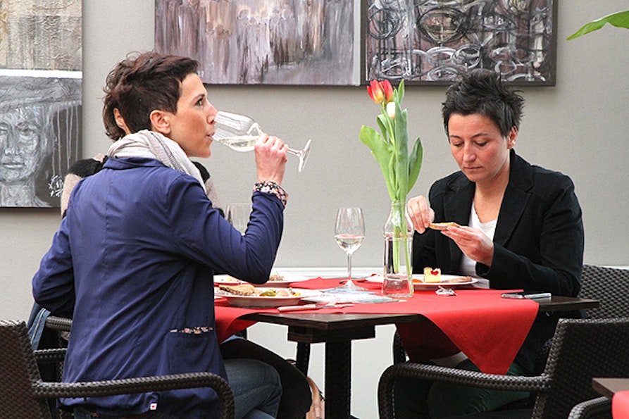 Rosengarten Brunch: Grundstein in Bozen