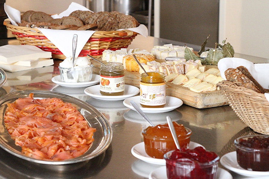 Rosengarten Brunch: Grundstein in Bozen