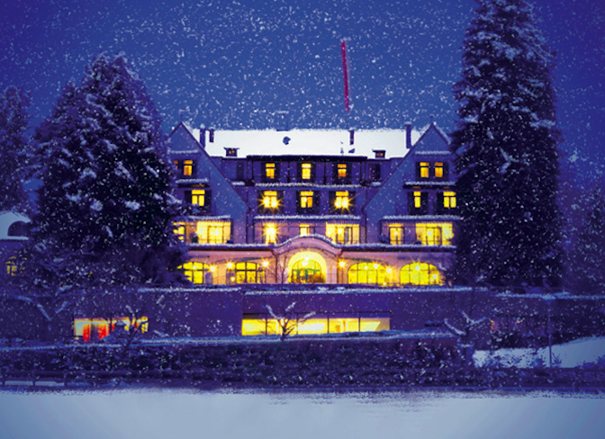 Parkhotel Holzner Winterkunst Oberbozen Ritten