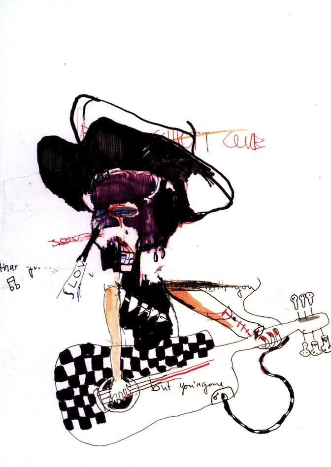 prehistoric drawing - KinkiTexas 1995-1999