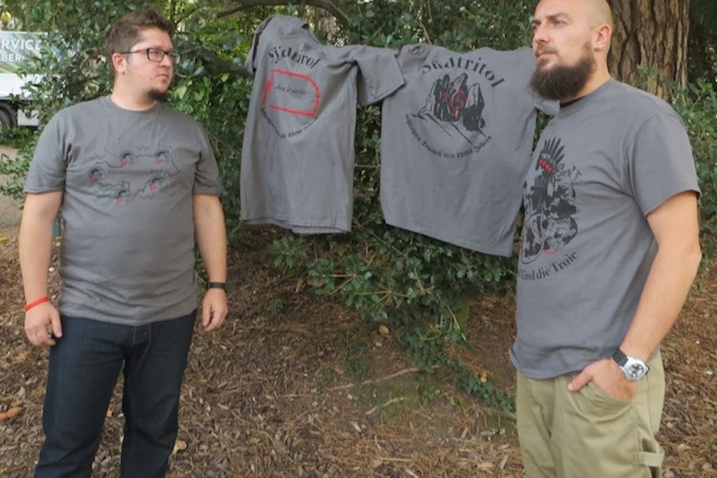 borntobehere t-shirts – haimo perkmann & peter kompripiotr holzknecht