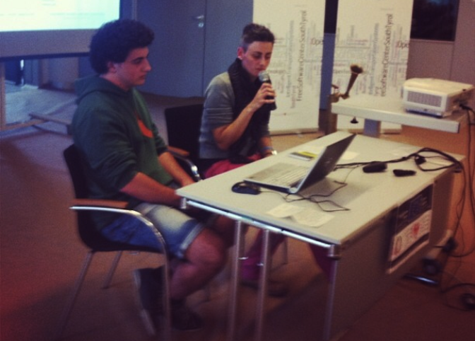 franzmagazine at open data hackathon