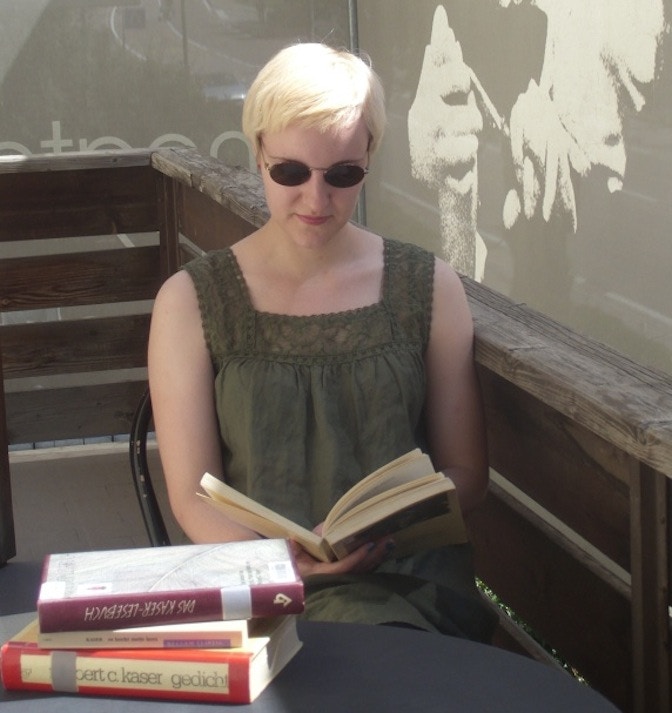 Jana Haberecht liest Stadtschreiberin Bruneck