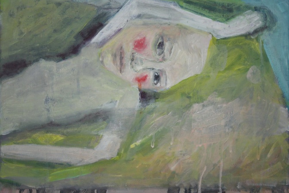 Barbara Tavella - 2012 30x40cm - Öl auf Leinwand