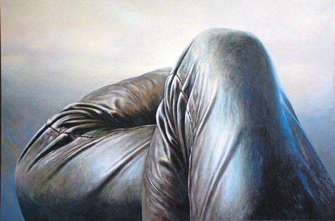 Gotthard Bonell -Öl auf Leinwand -olio su tela -100 X 150 cm -2010