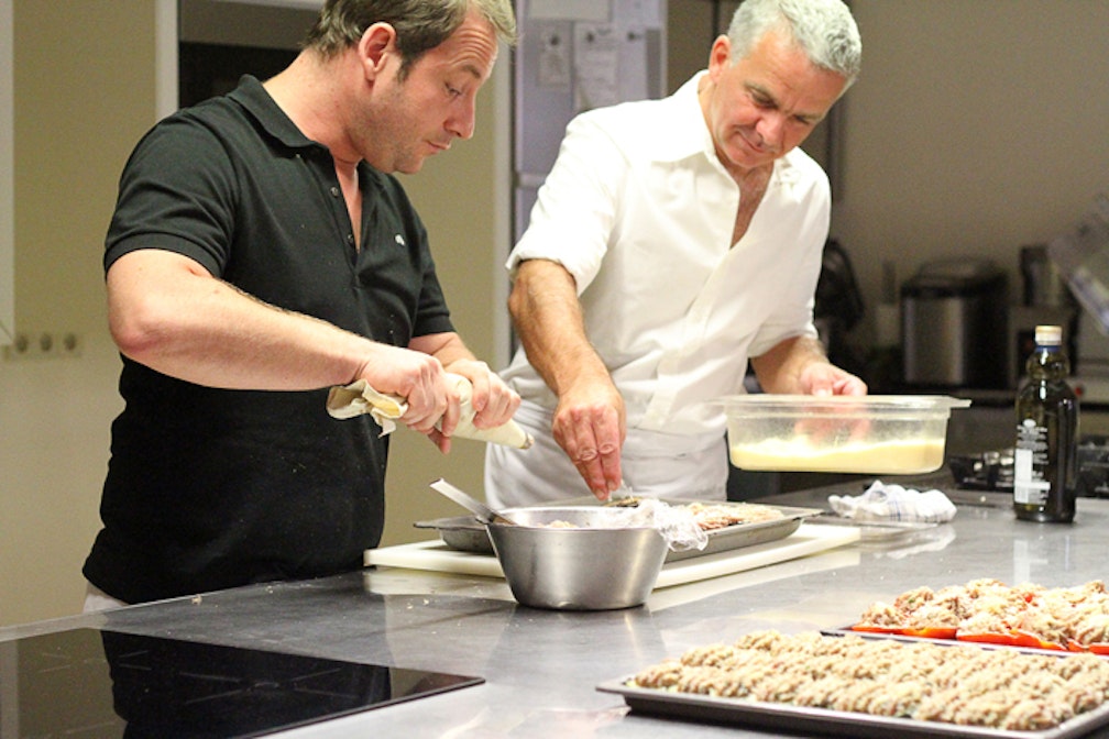 This was “A cena con Olivier Dubois”