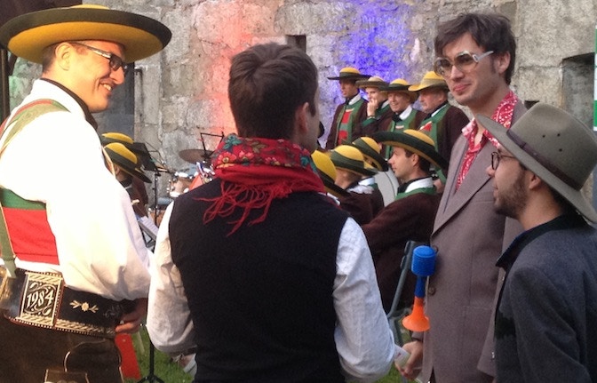 kapellmeister schabs stephan obexer, simon rummel, matthias schriefl, wiggerl himpsl