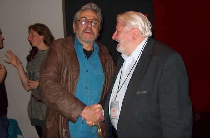 Reinhard Auer con Paul Leduc