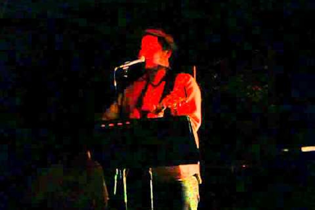 Dominik Plangger und Prinz Chaos II. spontan in concert am Sonntag