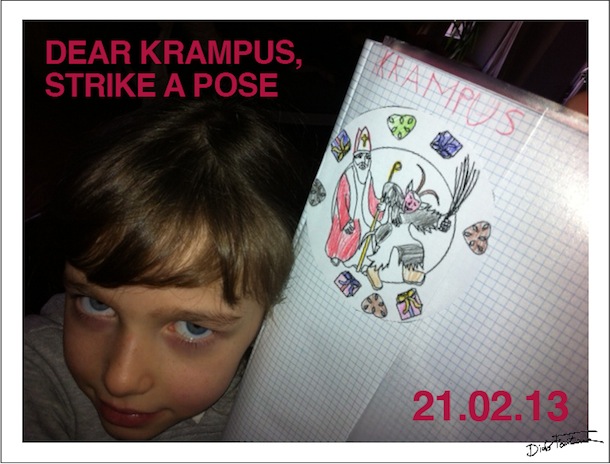 THURSDAY 21.2.13: Dear Krampus, strike a pose – Aperitivo & Finissage