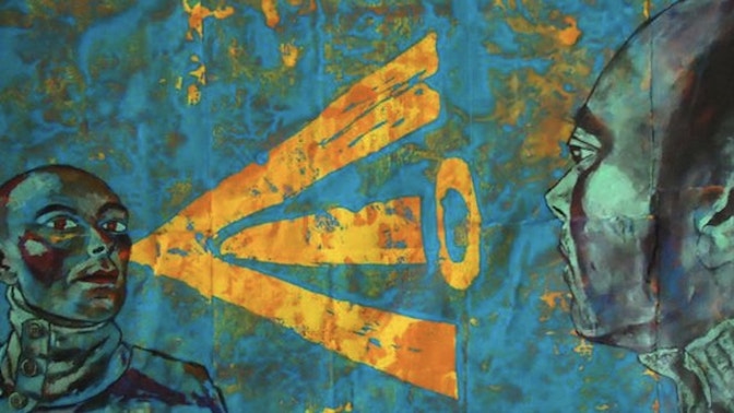 Tribut an Marcel Duchamp von Lukas Zanotti