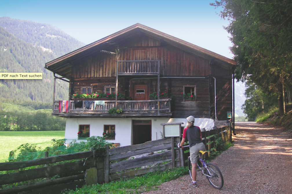 In bici lungo la valle di Casies