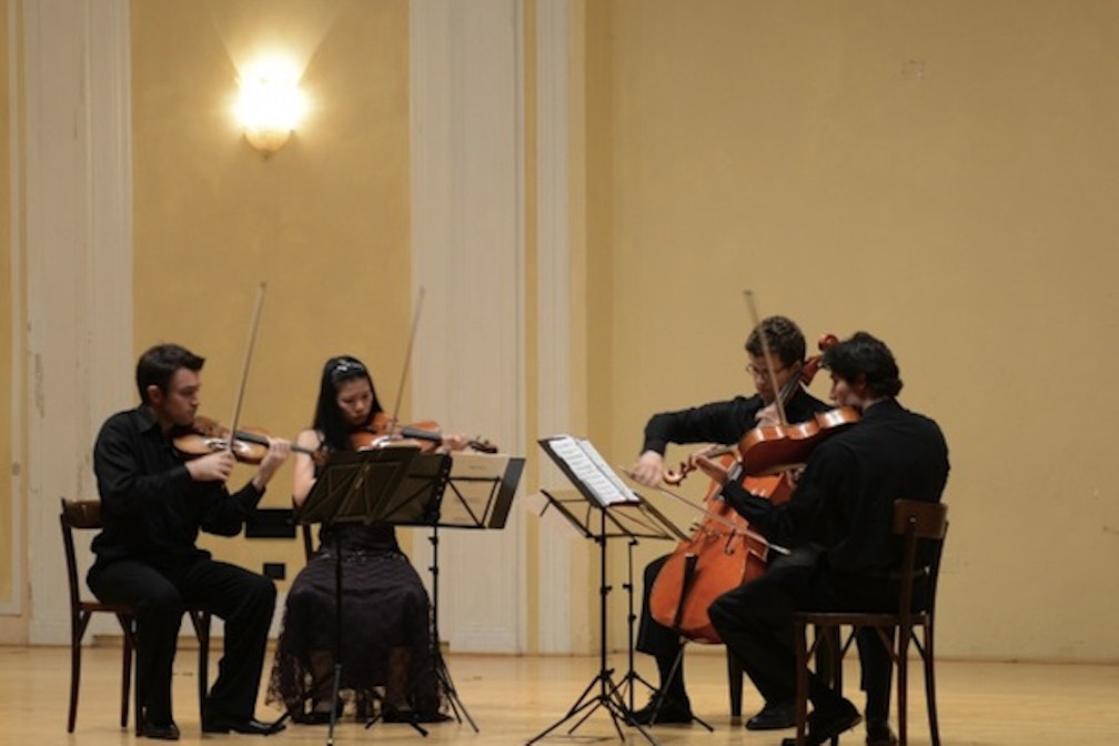 Auf Streifzug mit dem Escher Quartet