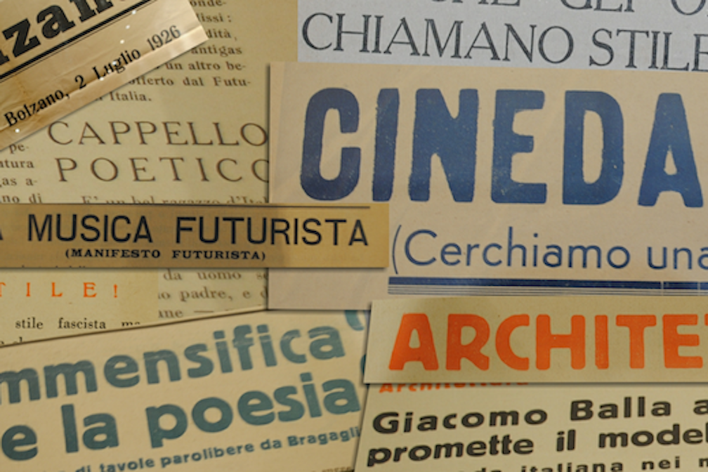 Futurismus in der Küche: Noi siamo contro la pasta asciutta!