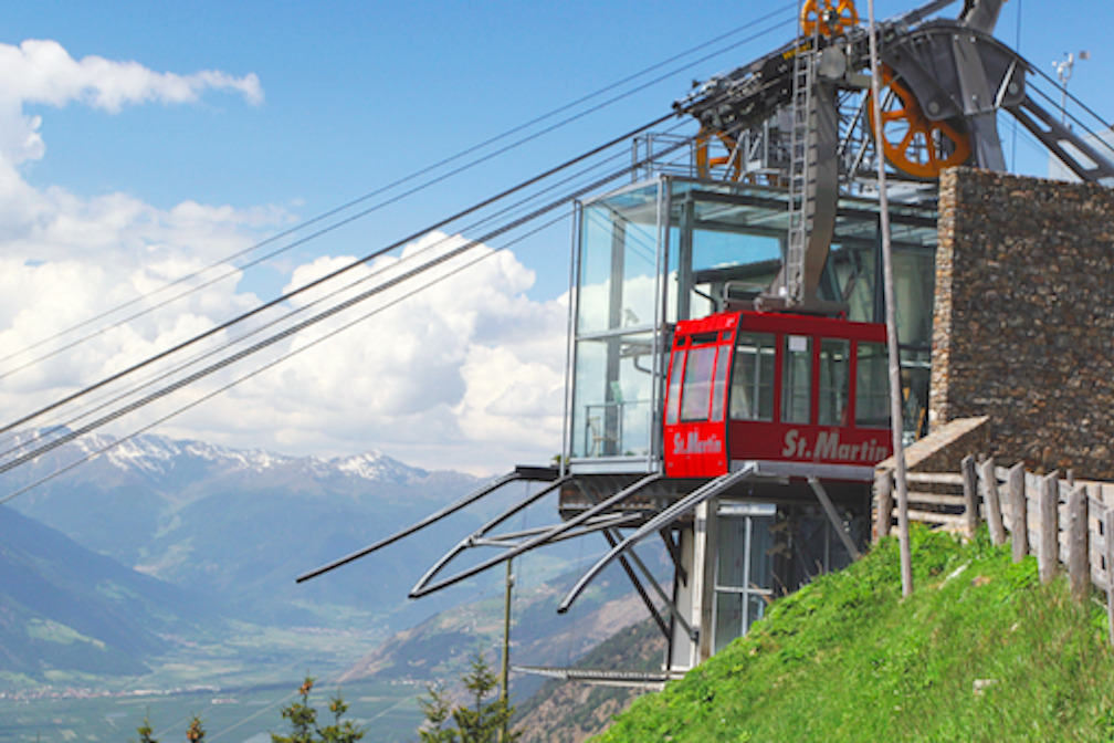Der Höfeweg von St. Martin im Kofel