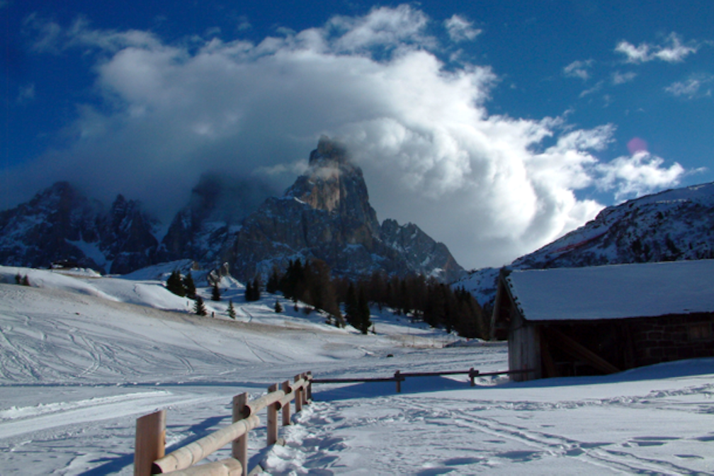 Schneeschuhwanderung zu den Seen von Colbricon