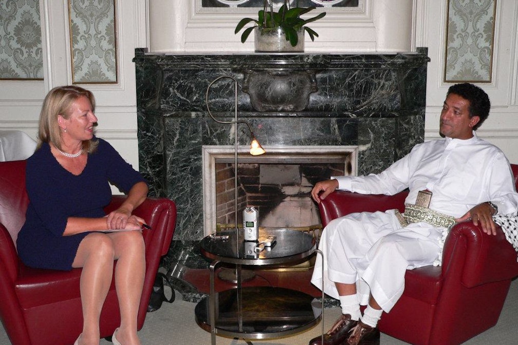 Abdulwahid Al Shami, der Buchrestaurator