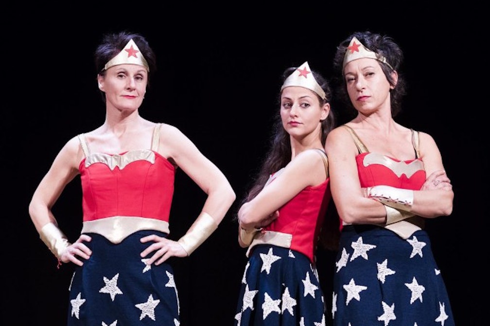 Wonder Woman in scena al Cristallo