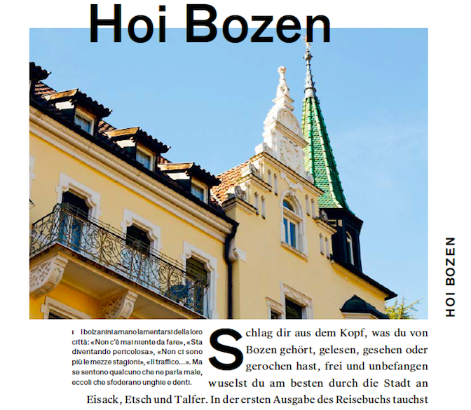 JOSEF travel book Hoi Bozen 2015