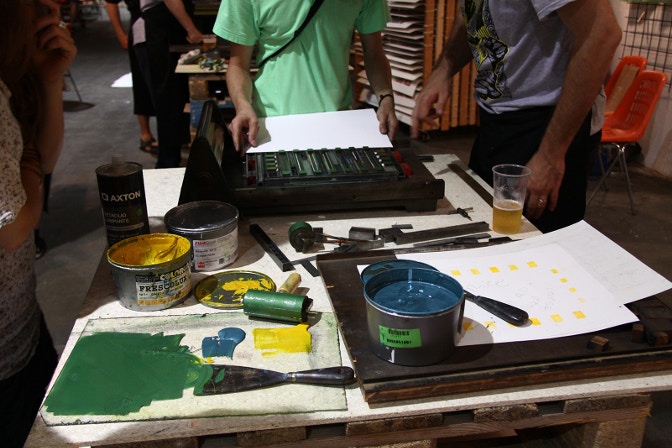 LETTERPRESS WORKERS 2014: BORDERS!